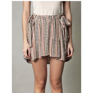 New Isabel Marant Etoile 100% silk Maya starprint skirt